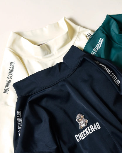 NYLON MOCK T-SHIRTS