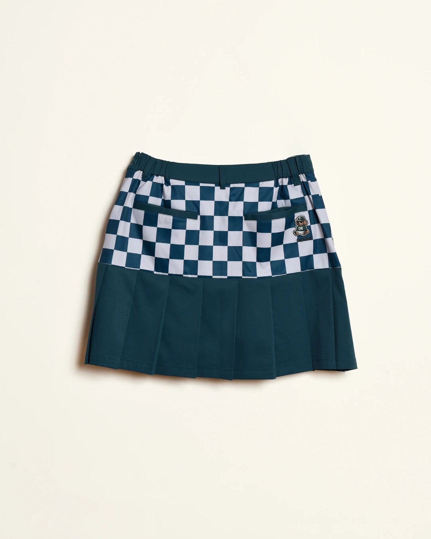 POLY CK PLEATED SK