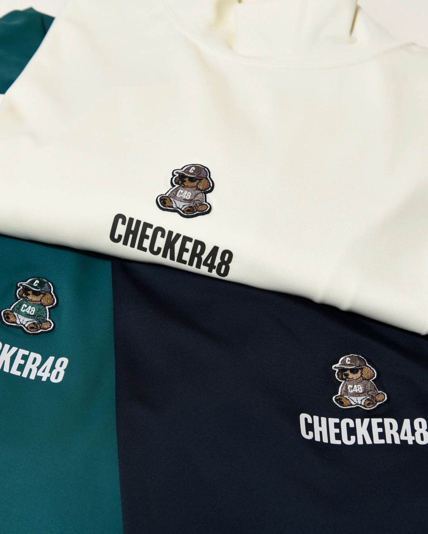 NYLON MOCK T-SHIRTS