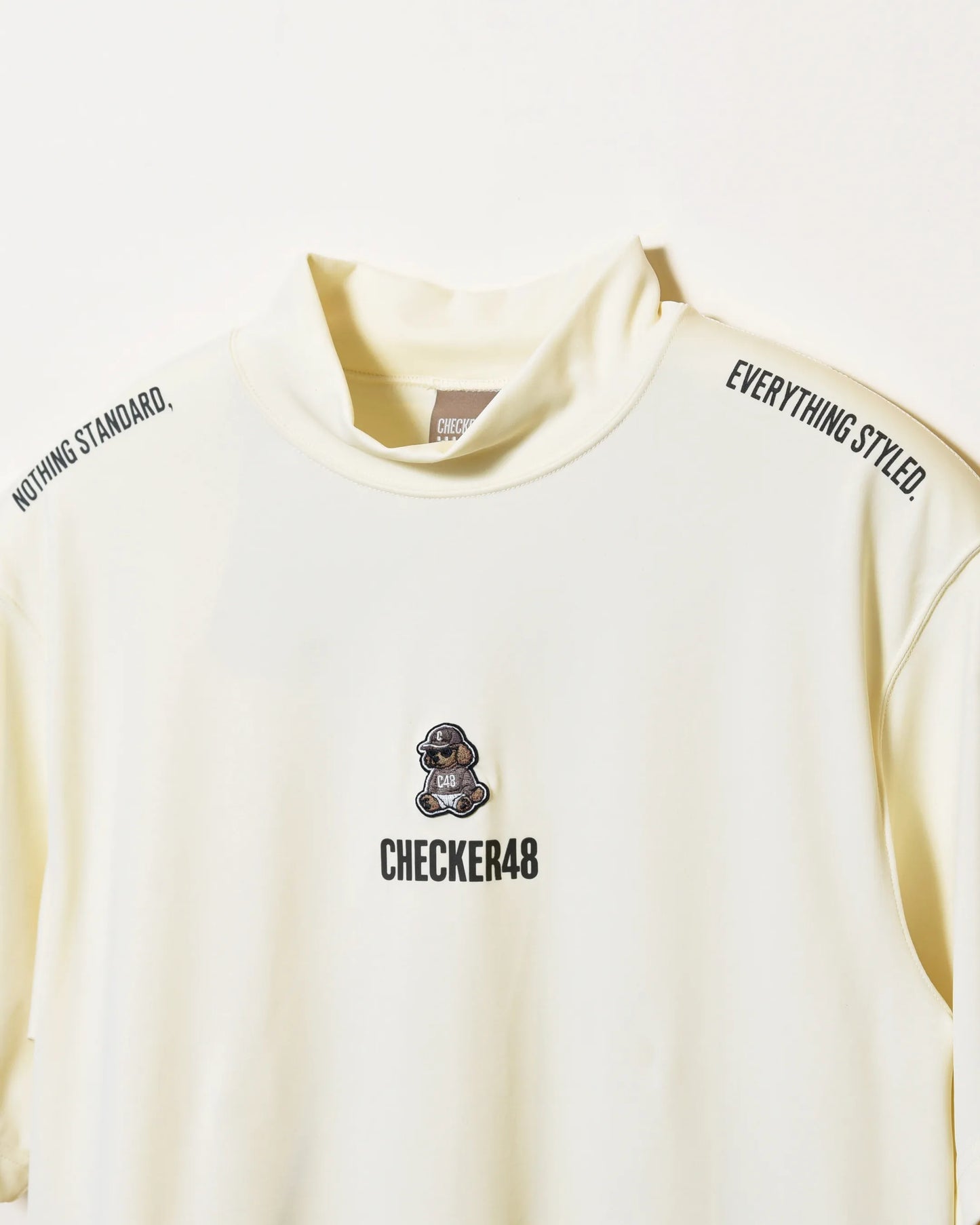 NYLON MOCK T-SHIRTS