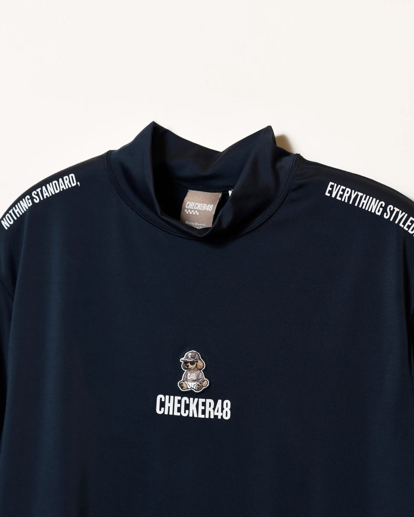 NYLON MOCK T-SHIRTS