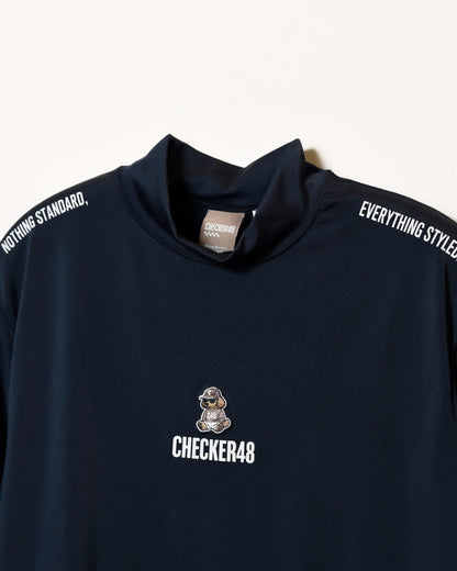 NYLON MOCK T-SHIRTS【Women's】