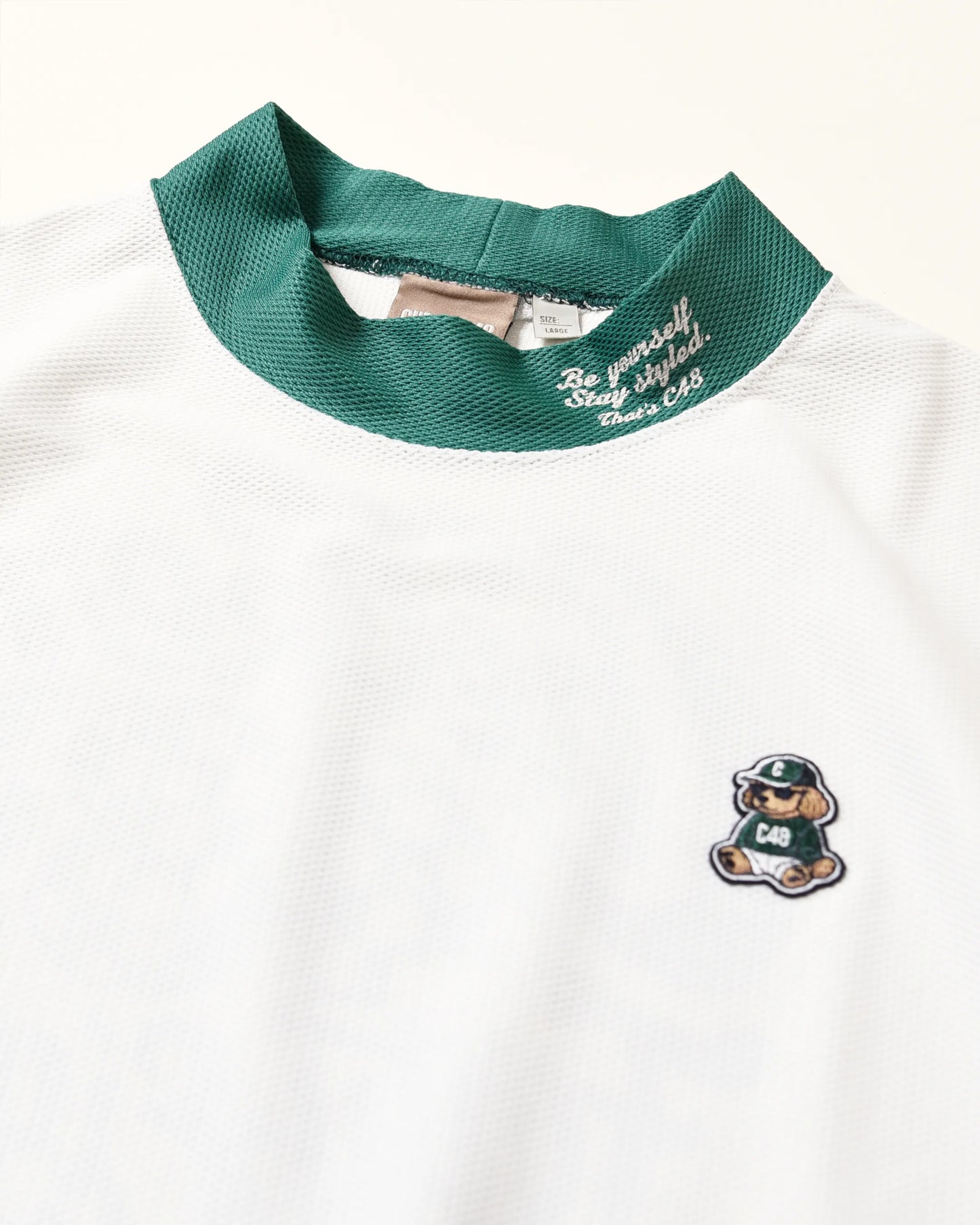 MESH MOCK T-SHIRTS