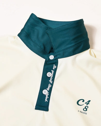 COOL BICOLOR POLO【 ゴルフ・ポロシャツ】｜CHECKER48 OFFICIAL