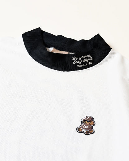 MESH MOCK T-SHIRTS