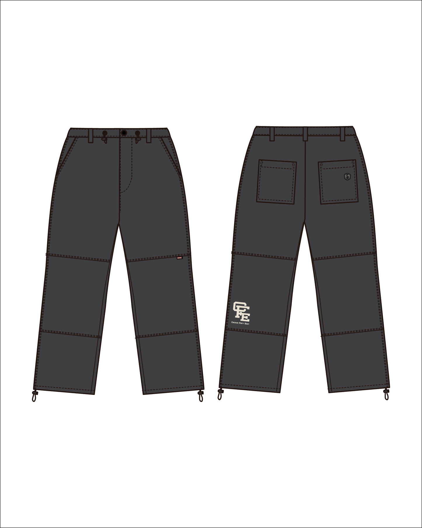 NYLON UNISEX BOTTOM