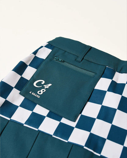 POLY CK PLEATED SK