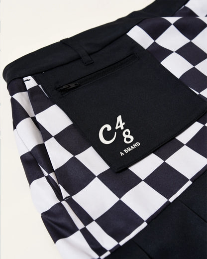 POLY CK PLEATED SK