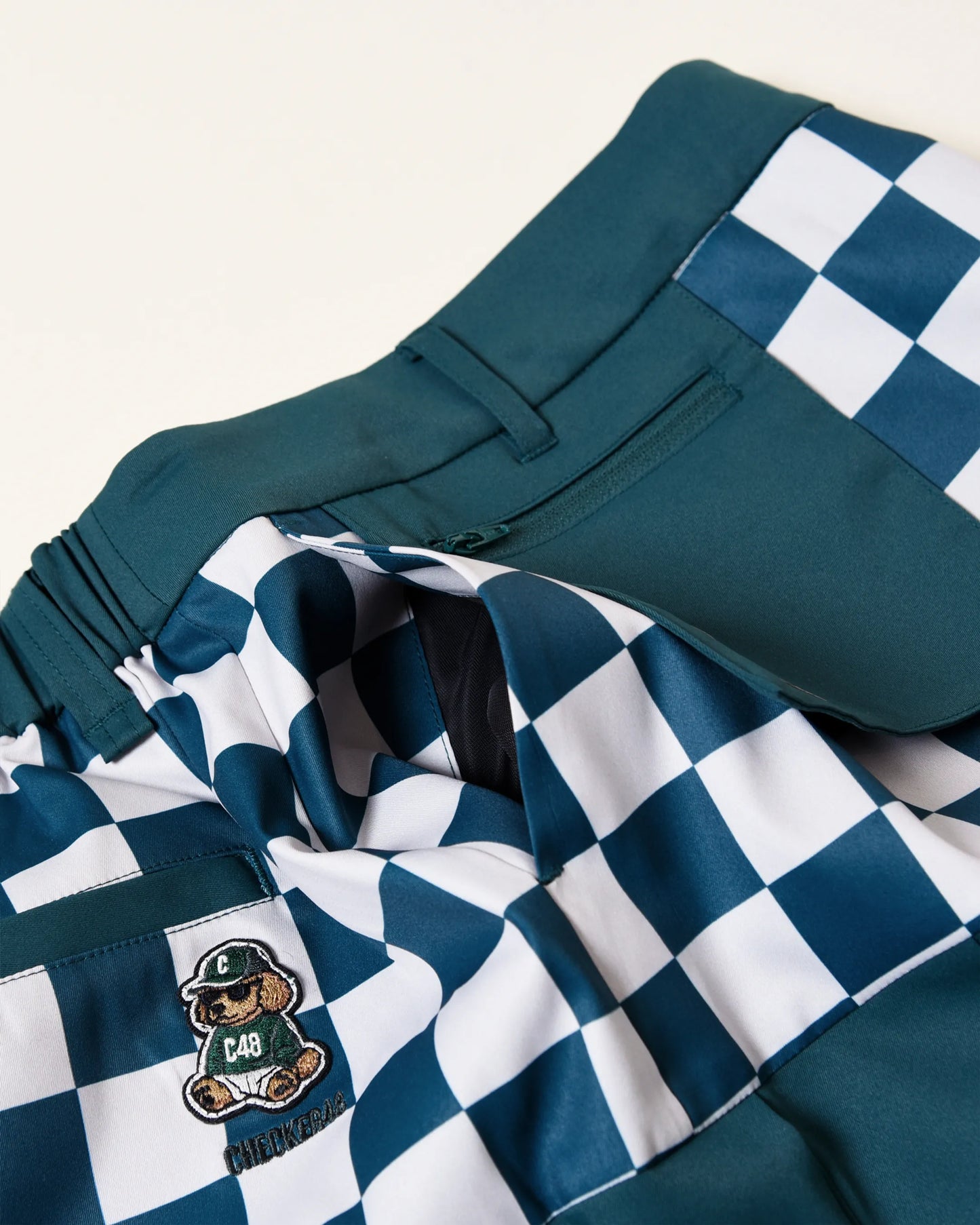 POLY CK PLEATED SK