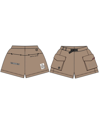 RIPSTOP LAB SHORTS-W