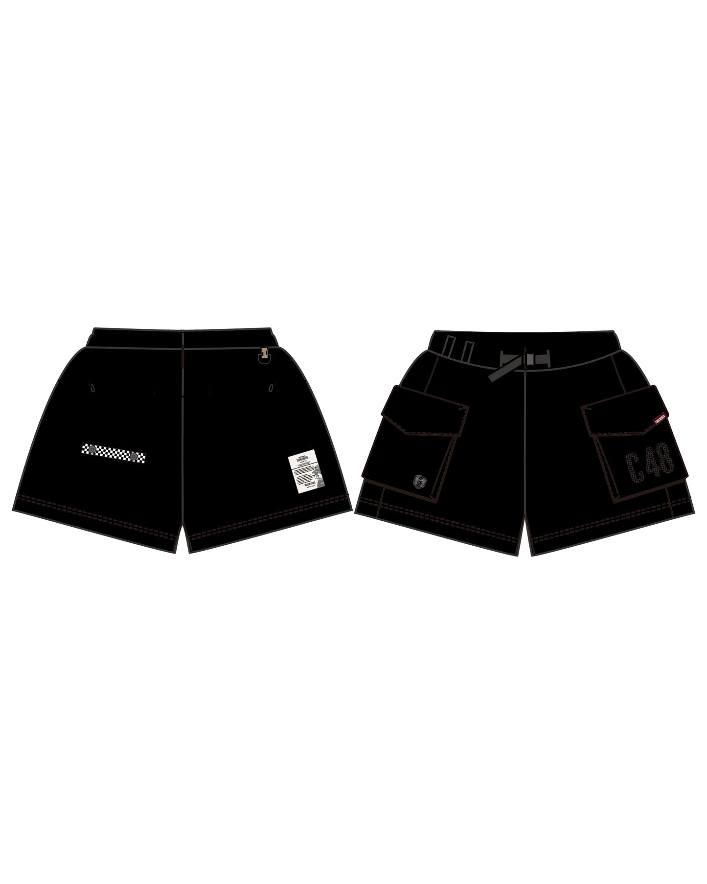 RIPSTOP LAB SHORTS-W