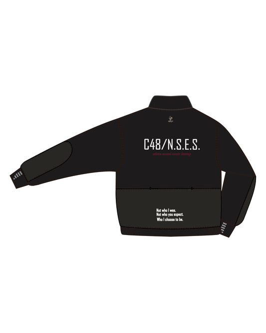BACK FLEECE LAB JACKET