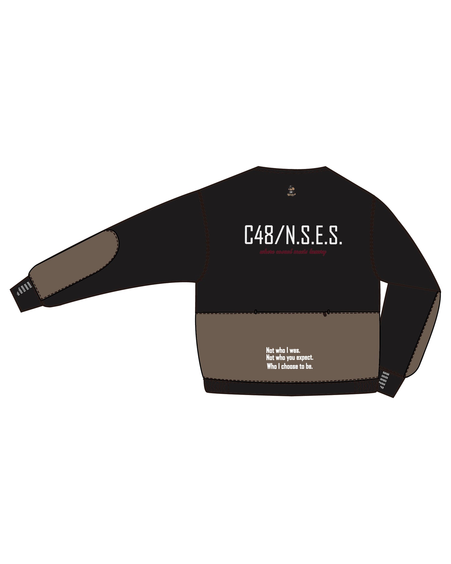 BACK FLEECE LAB JACKET-W