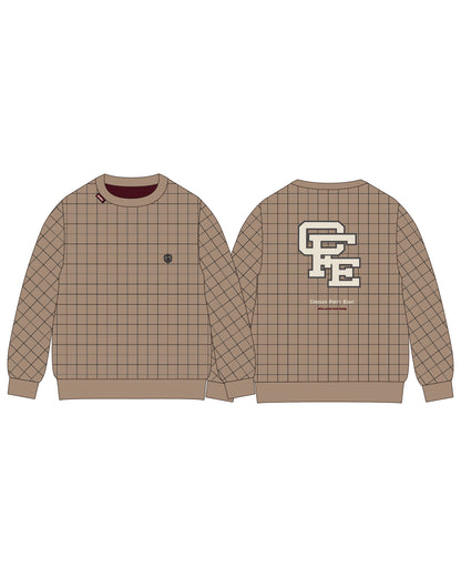 EYLET CFE APPLIQUE KNIT with LINING-W