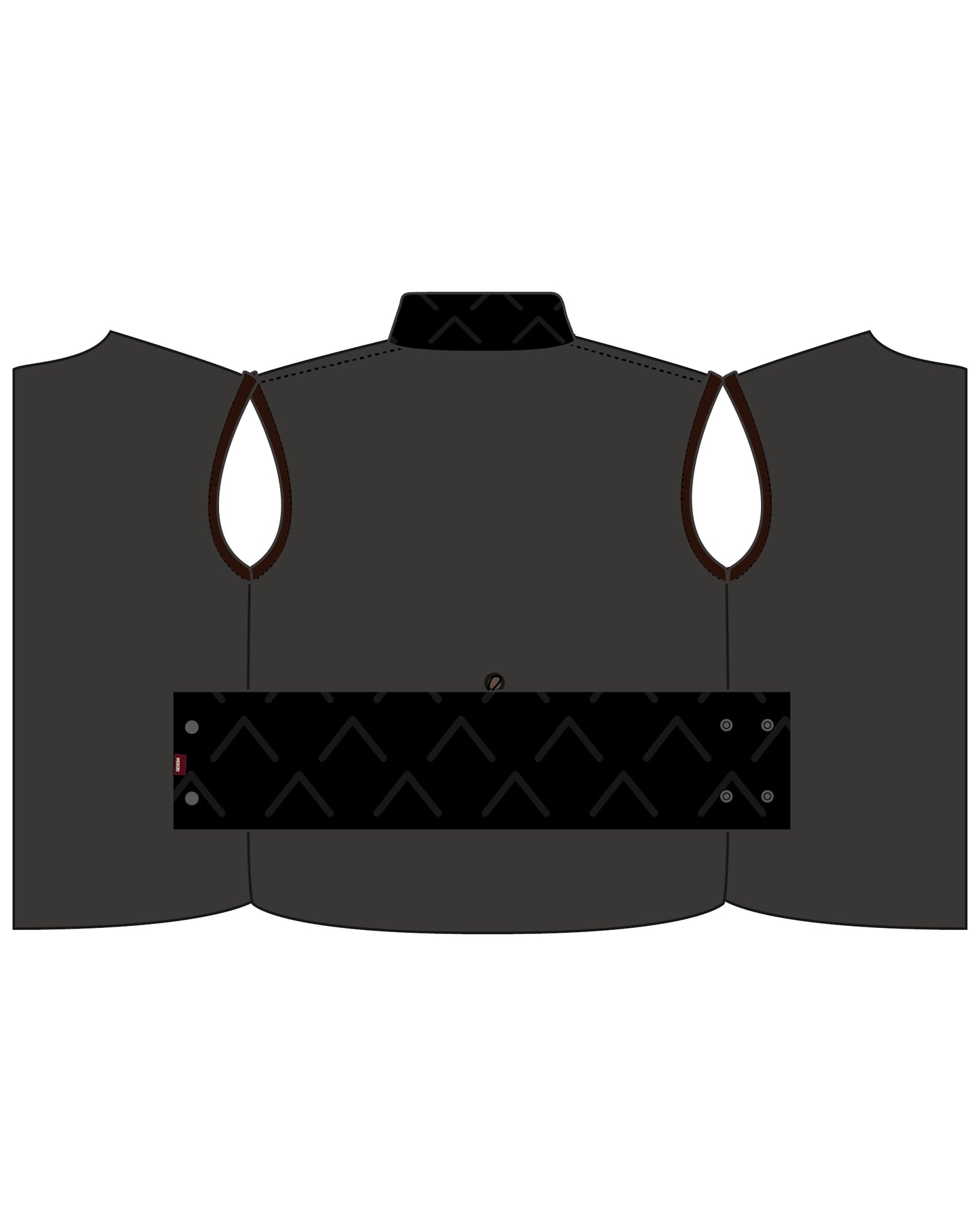 HIGH TECH PADDING VEST WITH NECK WARMER