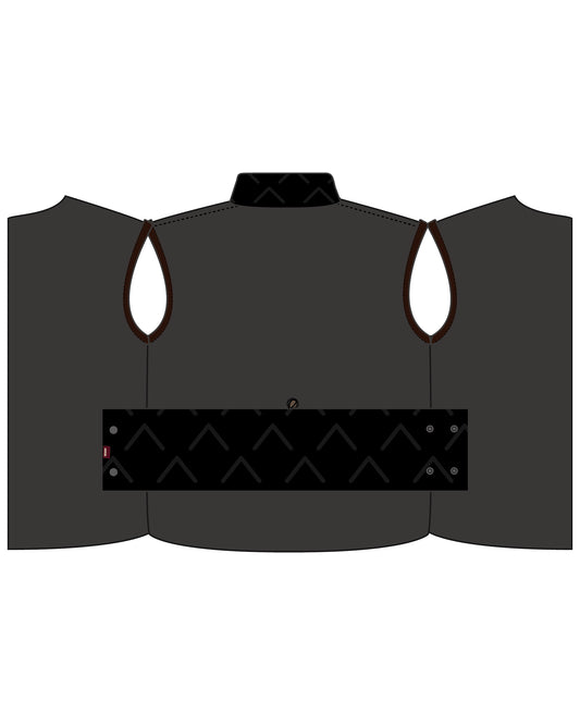 HIGH TECH PADDING VEST WITH NECK WARMER-W