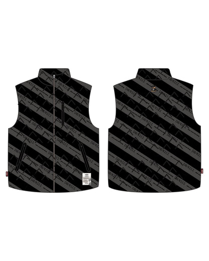 HIGH TECH PADDING VEST WITH NECK WARMER