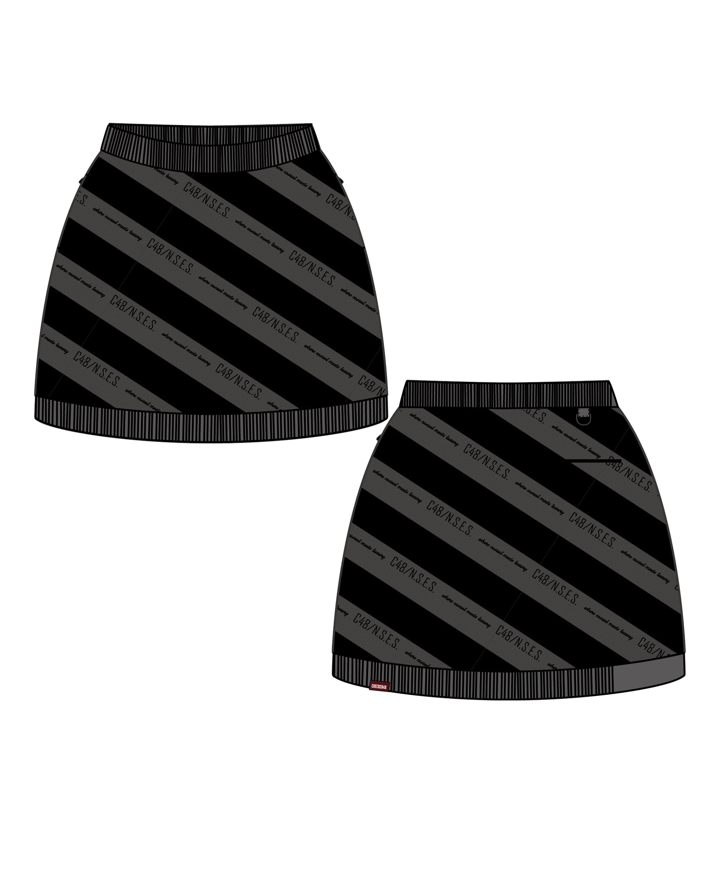HIGH TECH PADDING SKIRT