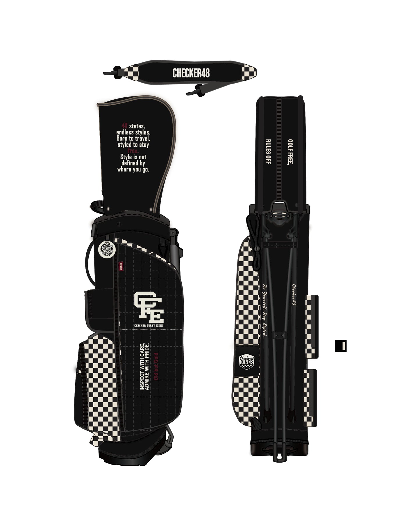 SUPER VALUE CADDIE BAG