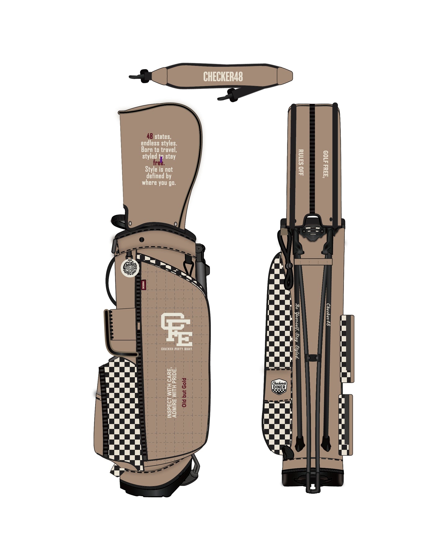 SUPER VALUE CADDIE BAG