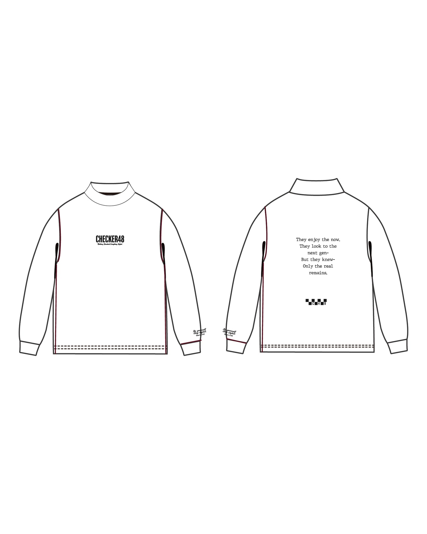 【2026AW】L/S MOCK NECK-W