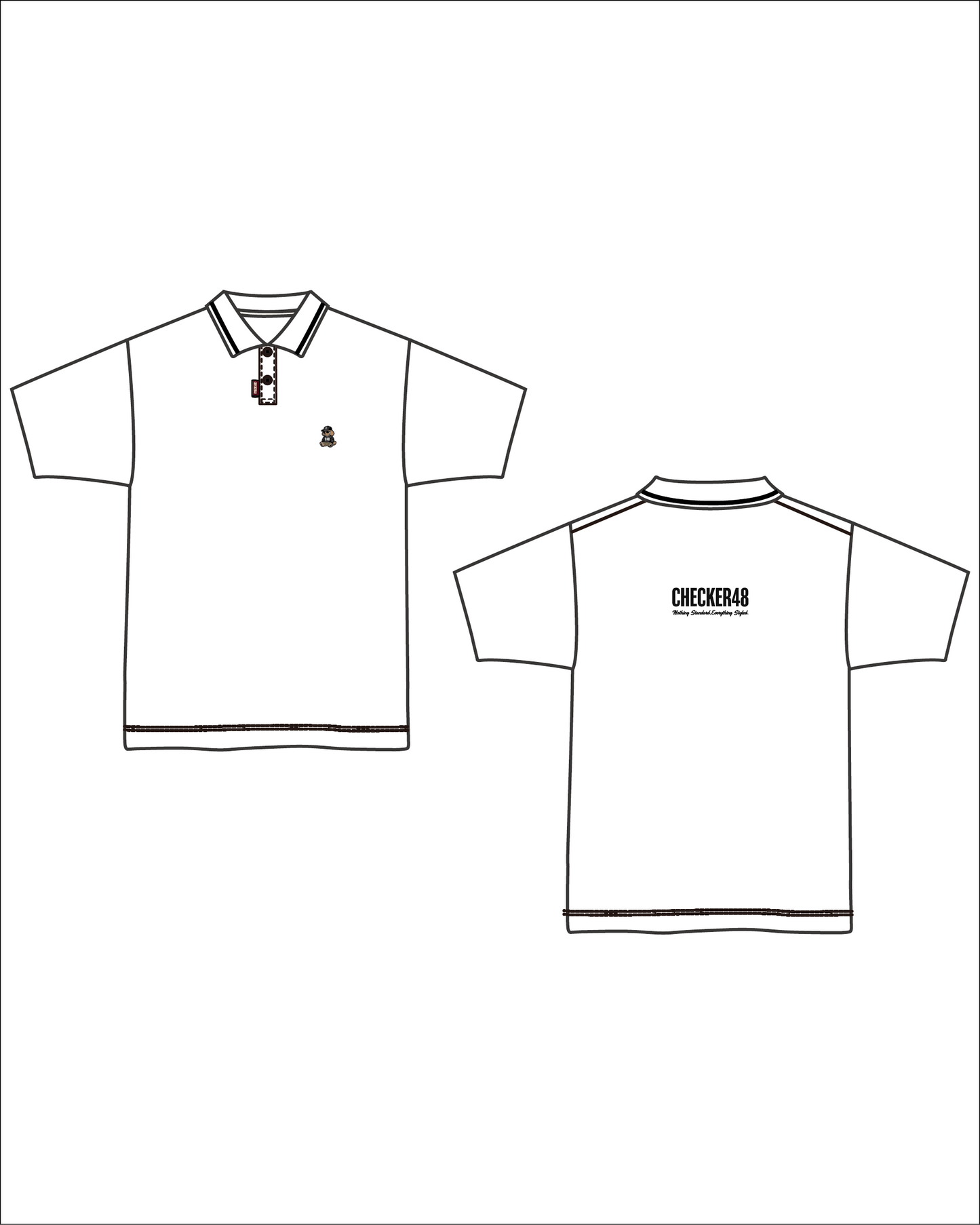 EX COOL NYLON PIQUE POLO