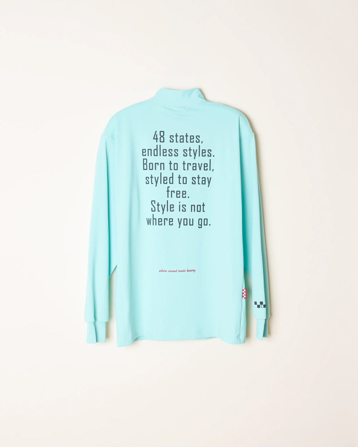 LESS SEE-THROUGH MOCK SHIRTS