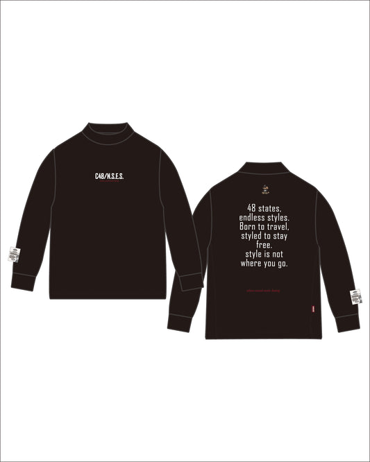 LESS SEE-THROUGH MOCK SHIRTS-W