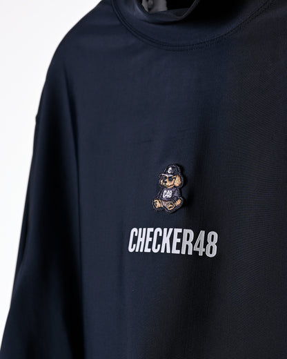 LESS SEE-THROUGH MOCK SHIRTS