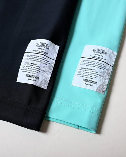 LESS SEE-THROUGH MOCK SHIRTS
