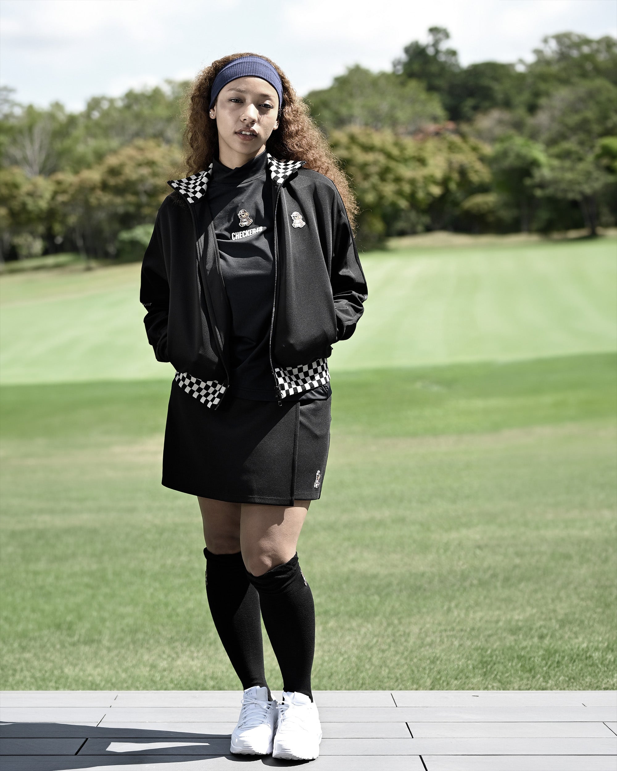 レディース ゴルフジャケット】WOMEN'S TRUCKER JK｜CHECKER48 – Checker48