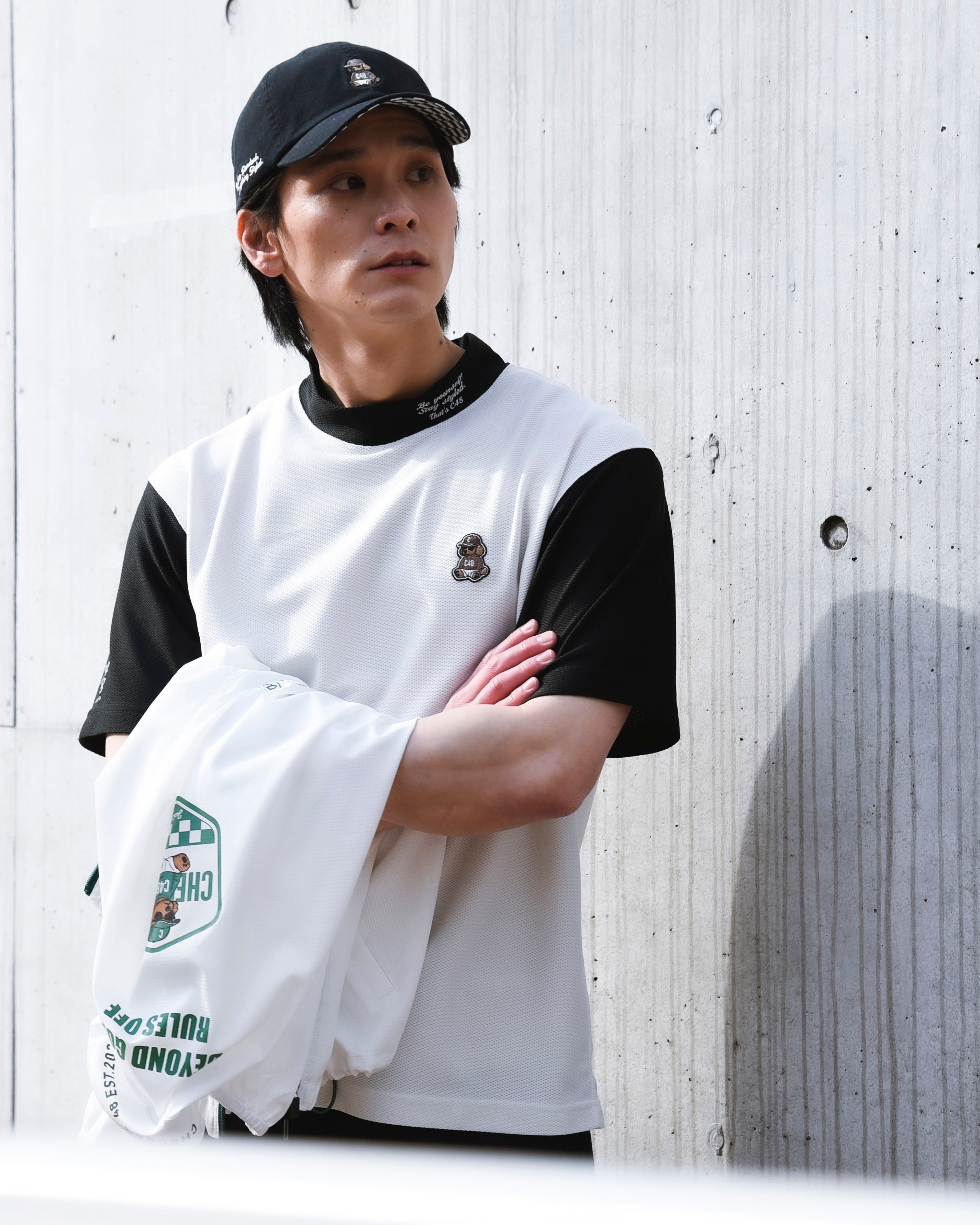 MESH MOCK TEE【ゴルフ・モックネック】｜CHECKER48 OFFICIAL ONLINE